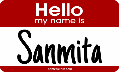 Hello my name is Sanmita png download