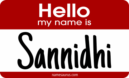Hello my name is Sannidhi png download