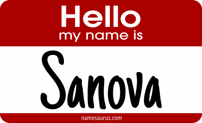Hello my name is Sanova png download