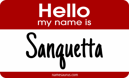 Hello my name is Sanquetta png download