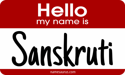 Hello my name is Sanskruti png download