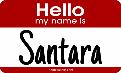 Hello my name is Santara png download