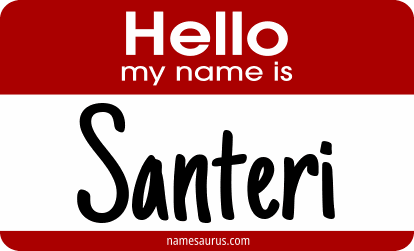 Hello my name is Santeri png download