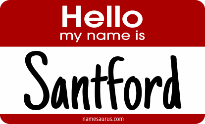 Hello my name is Santford png download