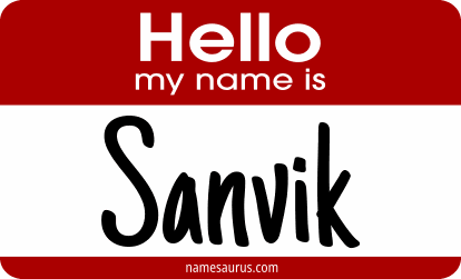 Hello my name is Sanvik png download