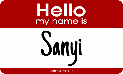 Hello my name is Sanyi png download