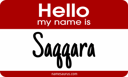 Hello my name is Saqqara png download