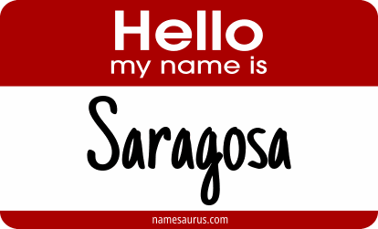 Hello my name is Saragosa png download