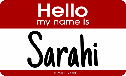 Hello my name is Sarahi png download