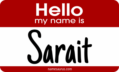 Hello my name is Sarait png download