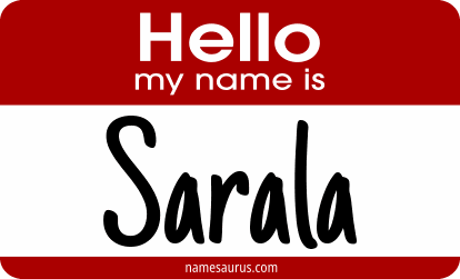 Hello my name is Sarala png download