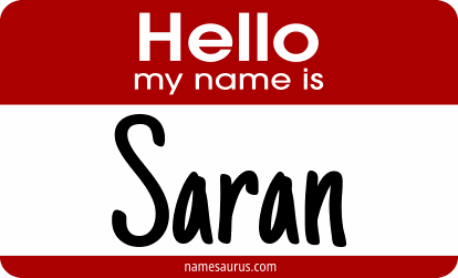 Hello my name is Saran png download