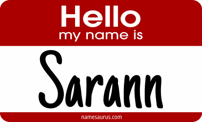 Hello my name is Sarann png download