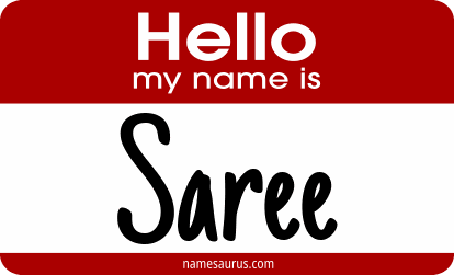 Hello my name is Saree png download