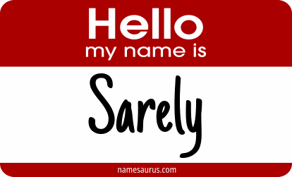 Hello my name is Sarely png download