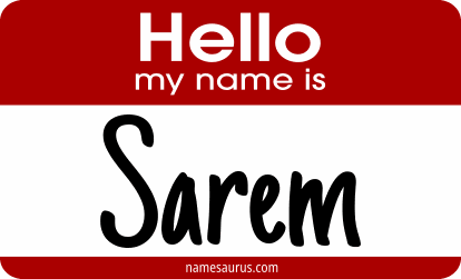 Hello my name is Sarem png download