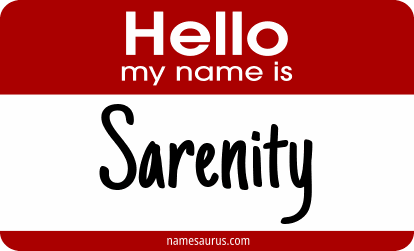 Hello my name is Sarenity png download