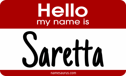 Hello my name is Saretta png download