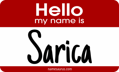 Hello my name is Sarica png download