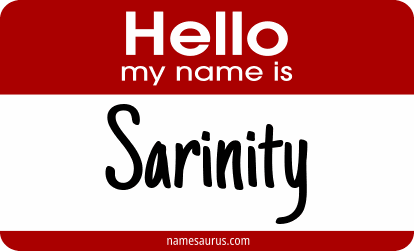 Hello my name is Sarinity png download