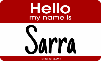 Hello my name is Sarra png download