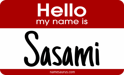 Hello my name is Sasami png download