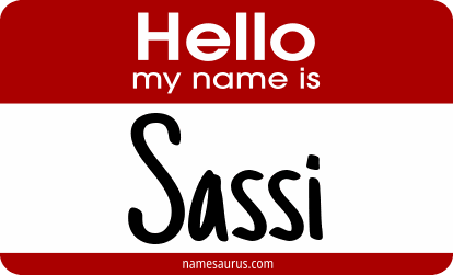 Hello my name is Sassi png download