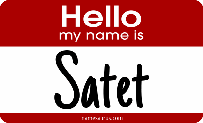Hello my name is Satet png download