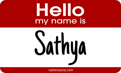 Hello my name is Sathya png download