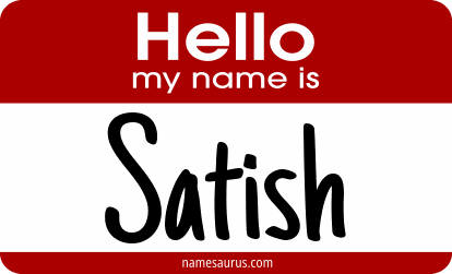 Hello my name is Satish png download