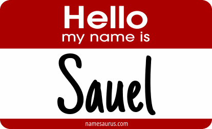 Hello my name is Sauel png download