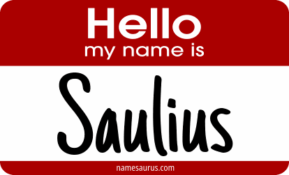 Hello my name is Saulius png download