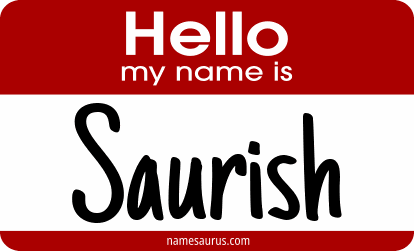 Hello my name is Saurish png download