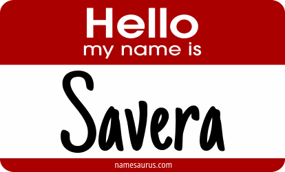 Hello my name is Savera png download