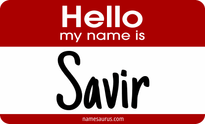 Hello my name is Savir png download