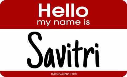 Hello my name is Savitri png download