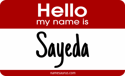 Hello my name is Sayeda png download