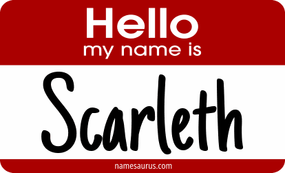Hello my name is Scarleth png download