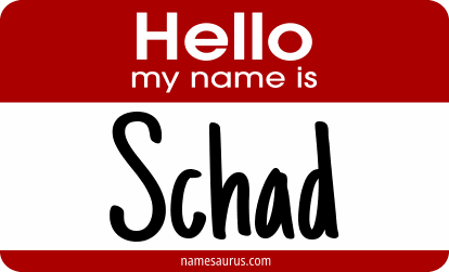 Hello my name is Schad png download