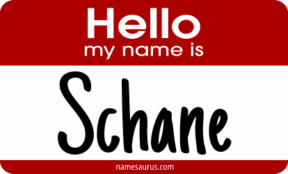 Hello my name is Schane png download
