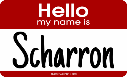 Hello my name is Scharron png download