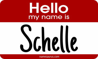 Hello my name is Schelle png download