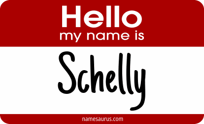 Hello my name is Schelly png download