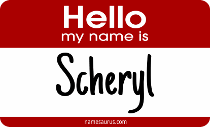 Hello my name is Scheryl png download