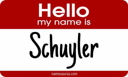 Hello my name is Schuyler png download