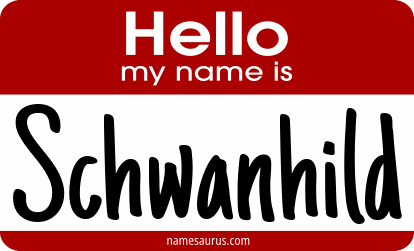 Hello my name is Schwanhild png download