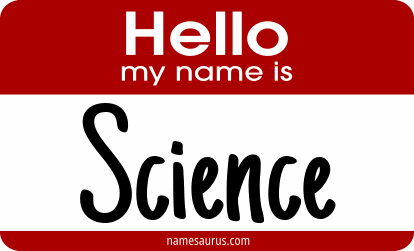Hello my name is Science png download