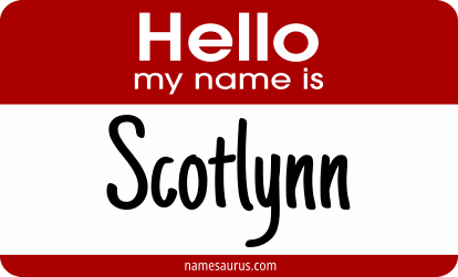 Hello my name is Scotlynn png download
