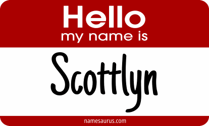 Hello my name is Scottlyn png download