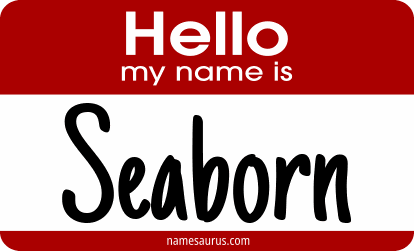 Hello my name is Seaborn png download
